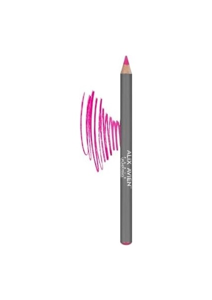 Alıx Avıen Uzun Süre Kalıcı Dağılma Yapmayan Nemlendirici Dudak Kalemi - Lipliner Pencil 13 True Fuchsia modelleri