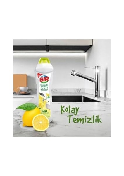 Sır Mineralli Temizlik Kremi Limon Kokulu 1125 gr