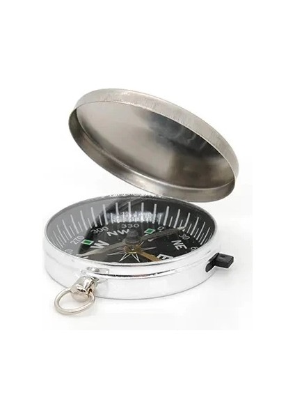 Mini Taşınabilir Kapaklı Cep Saati Model Alüminyum Iğne Kılıtlı Pusula G451 modelleri