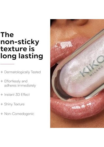 Kiko Milano Dudak Parlatıcısı - 3D Hydra Lip Gloss - 32 Pearly Natural Rose - Besleyici ve Nemlendirici modelleri