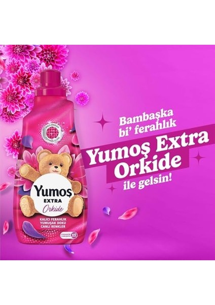 Yumoş Extra Konsantre Çamaşır Orkide 1440 ml fiyatları