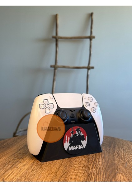 Mafia Logolu Kol Standı Ps5 Dualsense Ps4 Dualshock Gamer Aksesurarı fiyatları