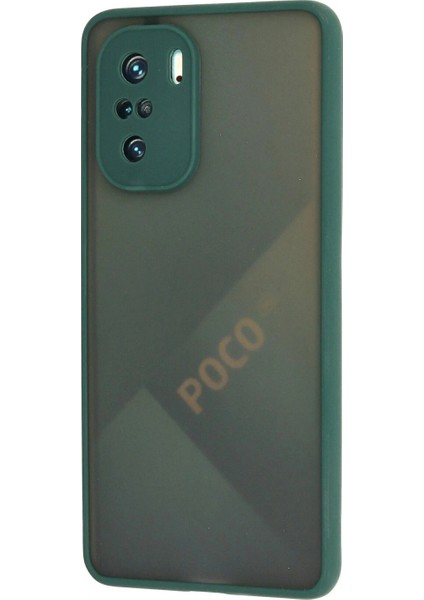 Ieg Xiaomi Poco F3 Kılıf Montreal Silikon Kapak - Yeşil fiyatları