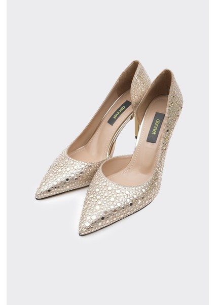 Taşlı Dekolteli Kadın Stiletto fiyatları