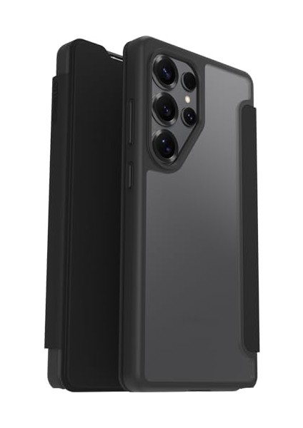 React Serisi Folio Kılıf S25 Ultra Için, Darbeye Dayanıklı, Düşmeye Dayanıklı, Kart Tutuculu Folio, Askeri Standartlara Göre Test Edildi, Şeffaf/siyah fiyatları