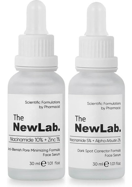 The Newlab. Newlab-Sivilce ve Sivilce Izlerine Karşı Bakım Seti modelleri