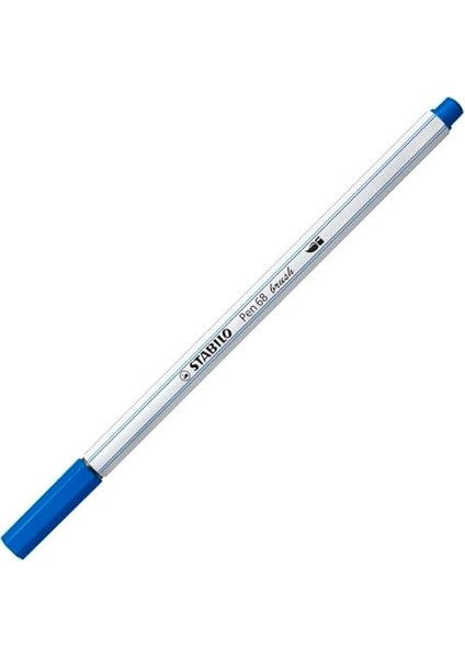 Pen 68 Brush Arty - Premium Keçeli - 12'li Paket - Çeşitli Renkler modelleri