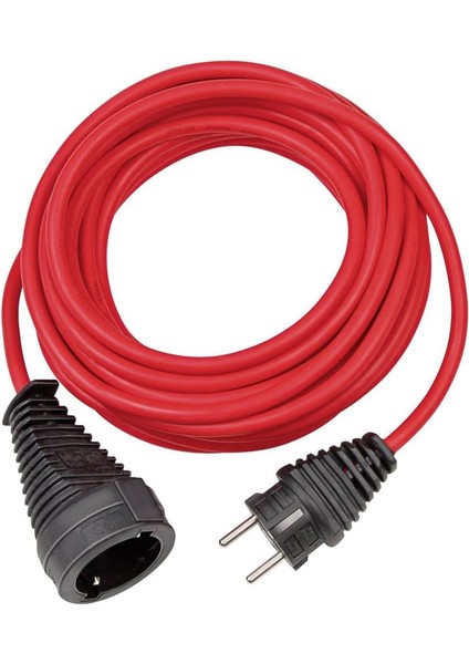 1167460 Uzatma Kablosu, Plastik, 10 M, Kırmızı