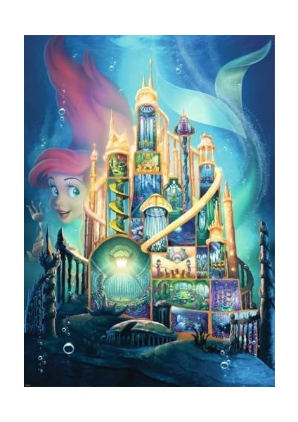 1000 Parçalı Puzzle Wd Ariel Şato, Yapboz modelleri