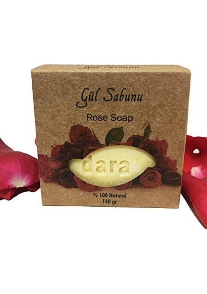 Darasabun Dara Doğal Gül Sabunu 140 gr X2 Adet