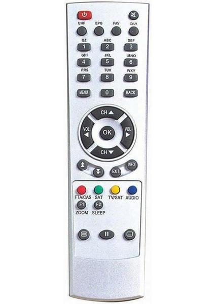 Elton Uydu Alıcılı LED Televizyon Kumandası Kırmızı Logolu Model