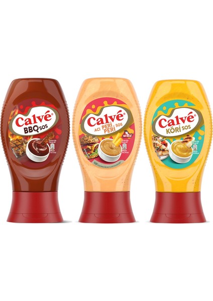 Acı Peri Peri Sos Hafif Orta Acı 245 G Barbekü Sos 290 G Köri Sos 260 G fiyatları