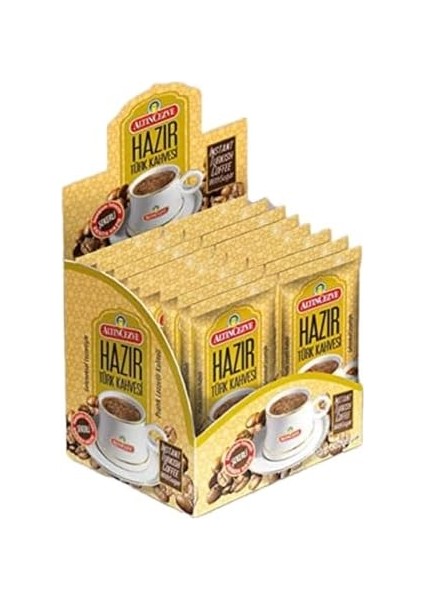 Altıncezve Hazır Türk Kahvesi Şekerli Tek Kullanımlık 20'li Paket modelleri