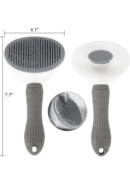 Kedi Köpek Tüy Toplayıcı Pet Tarak 20 cm