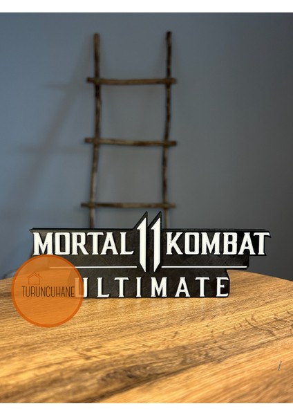 Mortal Kombat Atari Logo Masaüstü Dekor Figür Hediyelik Playstation Xbox Koleksiyon 16 cm