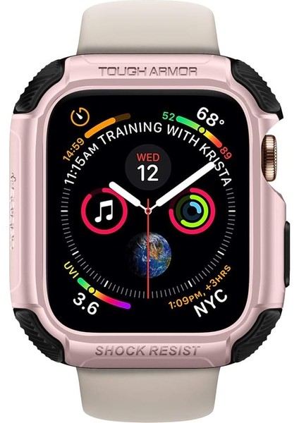 Seri 6/se/5/4 (44MM) ile Uyumlu Kılıf Tough Armor / Rose - 062CS24479