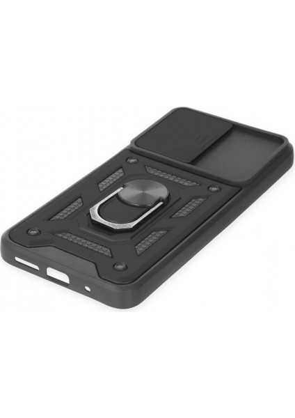 Ieg Xiaomi Redmi 10 2022 Kılıf Pars Lens Yüzüklü Silikon - Siyah indirimleri