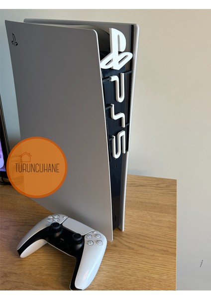 Ps5 Kapağı Uyumlu Dekoratif Playstation 5 Yazısı – Gamer Odası Aksesuarı