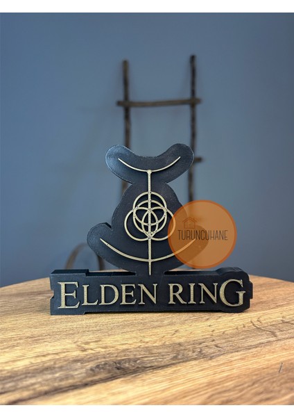 Elden Ring Logo Gamer Odası Masaüstü Dekor Figür Hediyelik Playstation Xbox Koleksiyon 16 cm