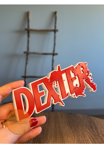 Dexter Morgan Logo Masaüstü Dekor Koleksiyon Figürü Hediyelik Dekoratif Obje Masa Süsü fiyatları