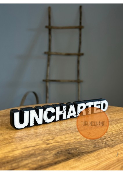 Unchrated Nathan Drake Logo Masaüstü Dekor Figür Hediyelik Playstation Xbox Koleksiyon 20 cm fiyatları
