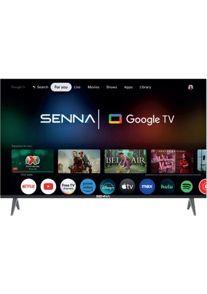 32GF7000F Hd 32" 82 Ekran Uydu Alıcılı Google Smart LED Tv