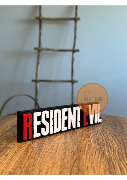 Resident Evil Ölümcül Deney Logo Game Masaüstü Dekor Hediyelik Playstation Xbox Koleksiyon 17 cm fiyatları