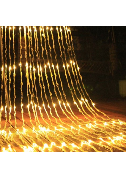 3X3M Yağmur Perde LED Aydınlatma Animasyonlu
