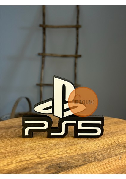 Ps5 Logo Gamer Odası Masaüstü Dekor Figür Hediyelik Playstation Xbox Koleksiyon 13 cm