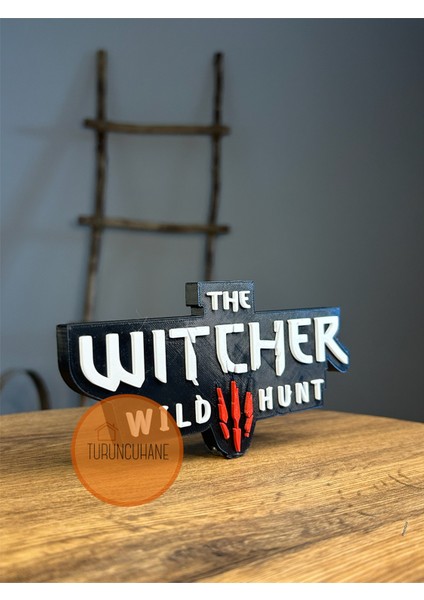 The Witcher Geralt Logo Masaüstü Dekor Figür Hediyelik Koleksiyon 16 cm fiyatları