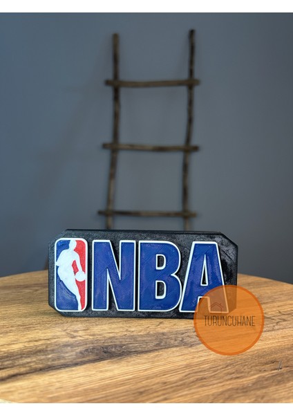 Nba Basktbol Logo Masaüstü Dekor Figür Hediyelik Playstation Xbox Koleksiyon 20 Cme