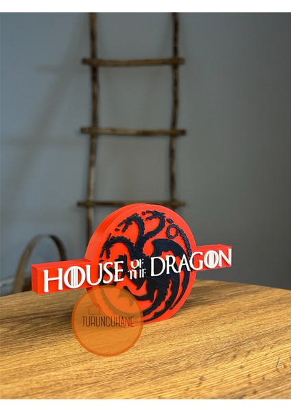 House Of The Dragon Logo Masaüstü Dekor Figür Hediyelik Playstation Xbox Koleksiyon 17 cm fiyatları