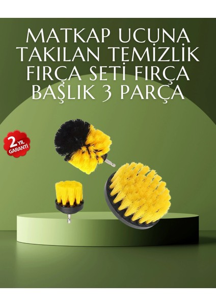 Bfs Matkap Ucu Temizlik Fırçası Seti Ev ve Araç Için