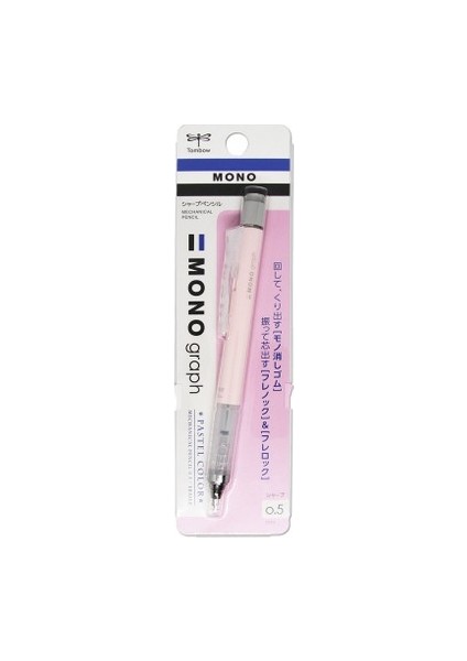 Tombow Versatil Kalem Mono Graph Pastel 0.5 mm Blisterli S.pembe
