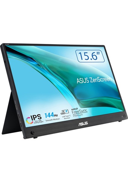 Zenscreen MB16AHG 15.6 Tasınabılır USB Monıtor IPS 1920X1080 3ms 144HZ Mini-Hdmı Usb-C mm 3yıl Mat Ekran Eyecare Monıtor