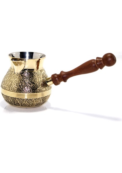 Pirinç Cezve 4'' inç Model 2