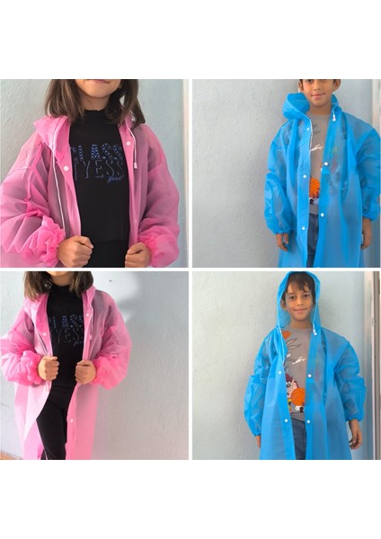 Çocuk Yağmurluk Unisex modelleri