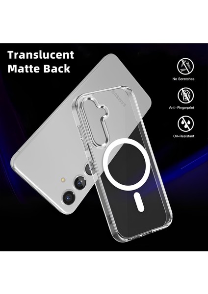 Galaxy A16 Şeffaf Mika Sararmaz Sert Magsafe Kılıf fiyatları