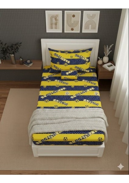 Lastikli Tek Kişilik Çarşaf Seti modelleri