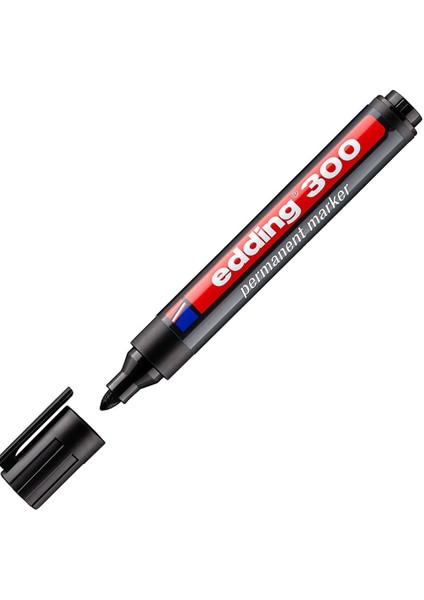 Edding Markör(10 Adet) Permanent Yuvarlak Uçlu 1.5-3 mm Siyah 300 modelleri