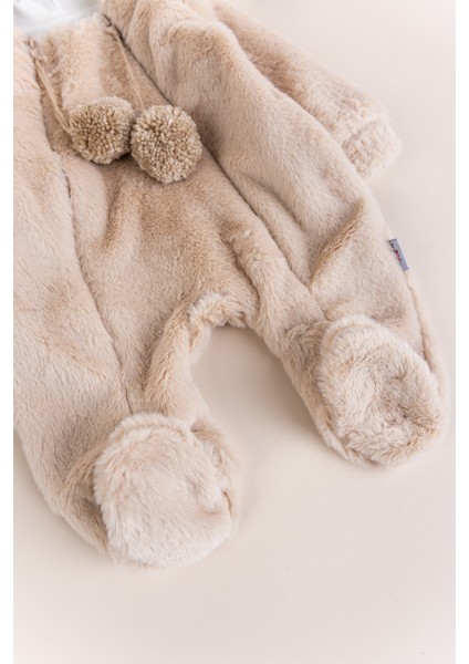 Kışlık Peluş Welsoft Penye Astarlı Pamuklu Kız Erkek Bebek Tulum indirimleri