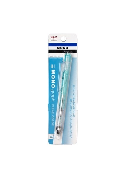 Tombow Versatil Kalem Mono Graph 0.5 mm Şeffaf Nane