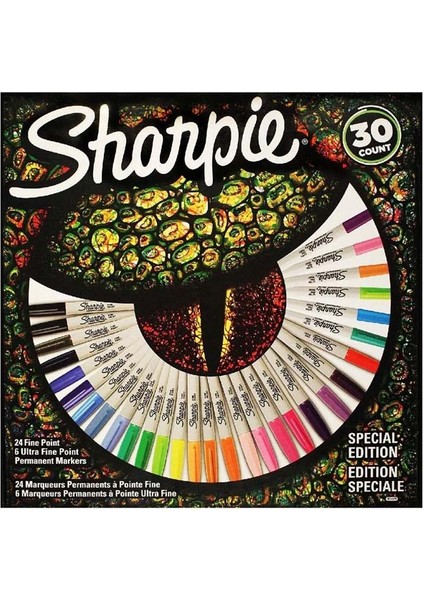 Sharpie Markör Permanent Fine Kertenkele 30 Lu 2061335
