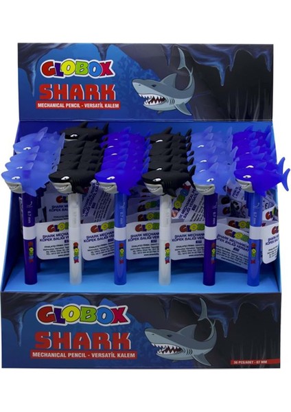 Globox Versatil Kalem Köpek Balığı 36 Lı 3530