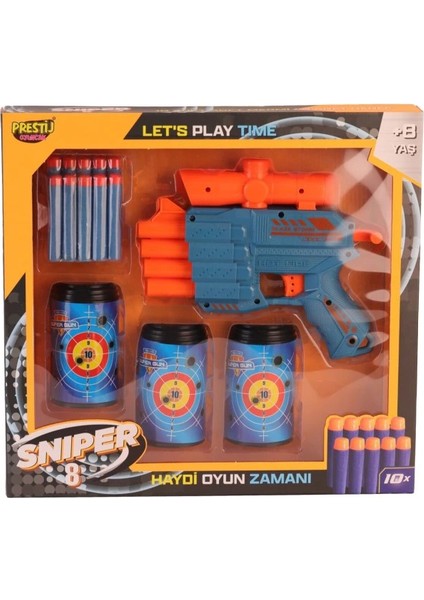 Bfs Fab 5707 Kutulu 3 Hedefli Sniper 8 Dart Atıcı