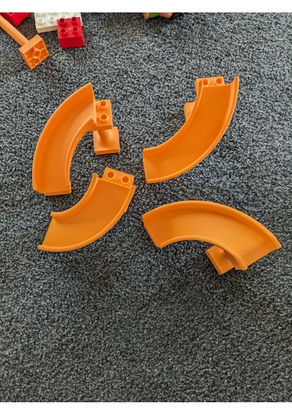 Yapı Blok Uyumlu Kaydırak Seti | 3D Yazıcı Üretimi | Kaydırak Seti fiyatları