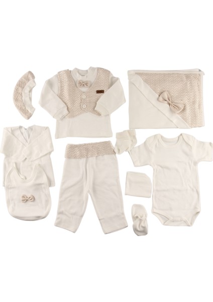 Triko Soft Yelekli 10’lu Hastane Çıkış Seti modelleri