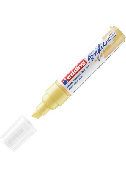 Edding Markör Akrilik Kalın Uçlu Pastel Sarı 915-5-LI-PKT