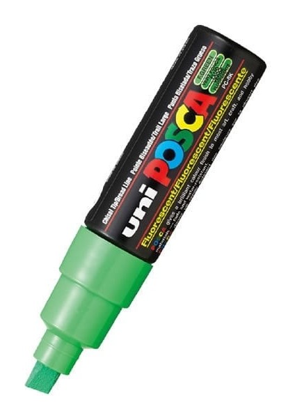 Uni-Ball Posca 8.0 Su Bazlı Poster Markörü F.yeşil Pc-8k