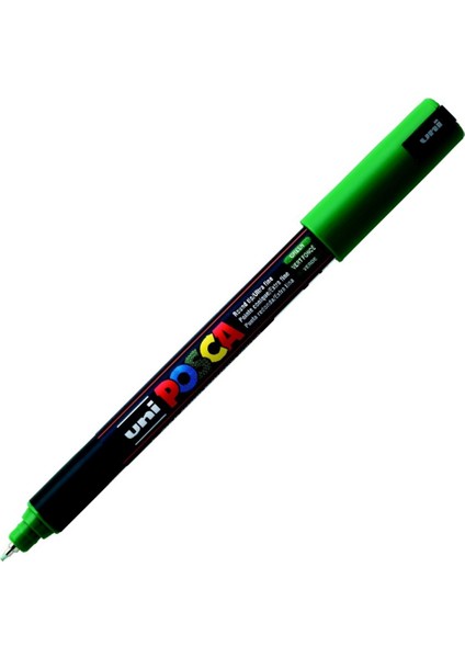 Uni-Ball Markör Posca 0.7 mm Su Bazlı Poster Yeşil N-6-Pkt